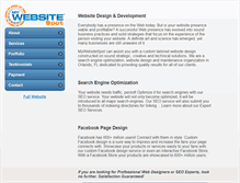 Tablet Screenshot of mywebsitespot.com